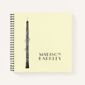 Oboe Musician Music Teacher Notitieboek (Voorkant)