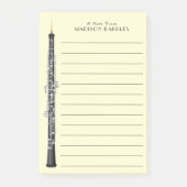 Oboe Musician Music Teacher Post-it® Notes (Voorkant)