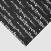 Oboe Musician Music Teacher Tissuepapier (Detail)