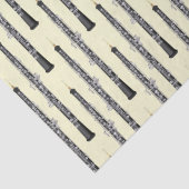 Oboe Musician Music Teacher Tissuepapier (Detail)