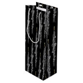 Oboe Musician Music Teacher Wijn Cadeautas (Voorkant Gekanteld)