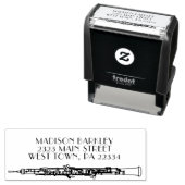 Oboe Musician Music Teacher Zelfinktende Stempel (In situ)