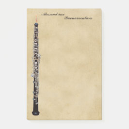 Oboe op Parchment Kijk  Naam Post-it® Notes