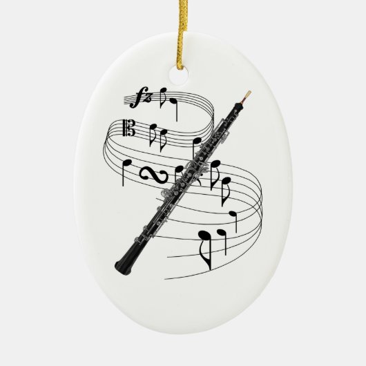 Oboe Ornament (Voorkant)