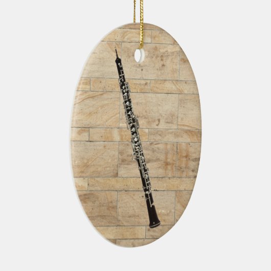 Oboe Oval Ornament Pendant (Rechts)