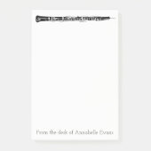 Oboe personaliseren post-it® notes (Voorkant)