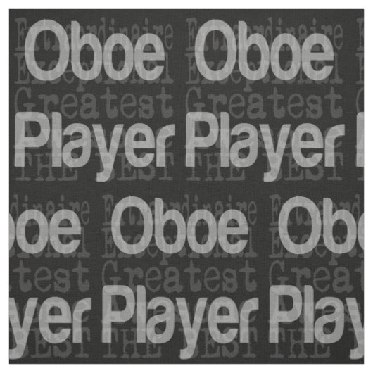 Oboe Player Extraordinaire Stof (Swatch)