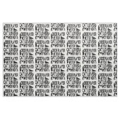 Oboe Player houdt van katten Stof (Fat Quarter)