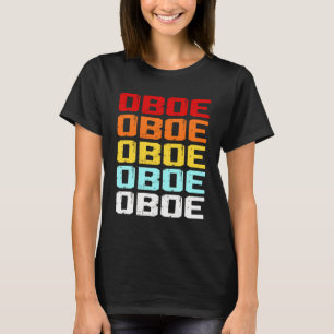 Oboe Player  muziekmarching Band Oboist T-shirt