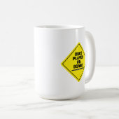 Oboe Player on board Oboist Funny Koffiemok (Voorkant rechts)