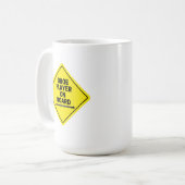 Oboe Player on board Oboist Funny Koffiemok (Voorkant links)