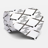 Oboe Player Stropdas (Opgerold)