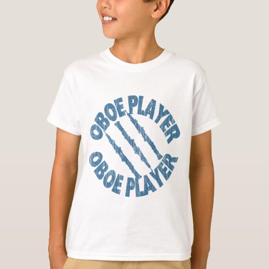 Oboe Player T-shirt (Voorkant)