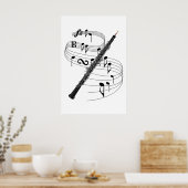 Oboe Poster (Keuken)