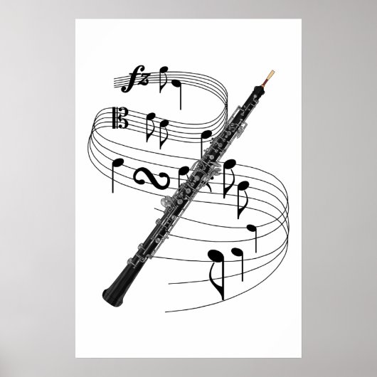 Oboe Poster (Voorkant)