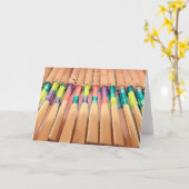 Oboe Reed Blank Card Kaart (Gele Bloem)