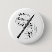 Oboe Ronde Button 5,7 Cm (Voorkant)