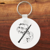 Oboe Sleutelhanger (Voorkant)