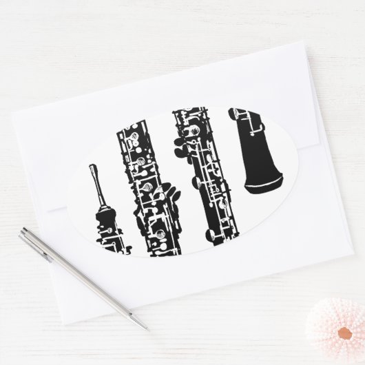 Oboe Sticker (Envelop)