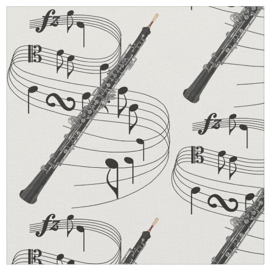 Oboe Stof (Close Up)
