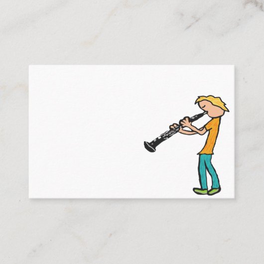 Oboe Visitekaartje (Voorkant)