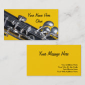 Oboe visitekaartje (Voorkant / Achterkant)