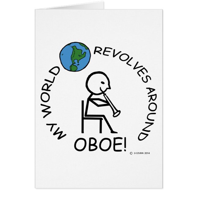 Oboe - Wereld revolt rond (Voorkant)