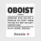 Oboist zelfstandig naamwoord definitie band memen  sticker (Vel)