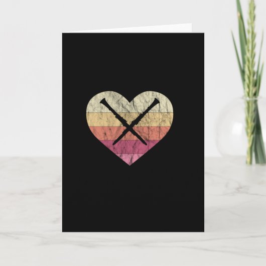 Oboïstische liefhebbers spelen boer in orkest kaart (Voorkant)