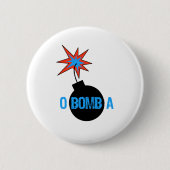 OBOMBA RONDE BUTTON 5,7 CM (Voorkant)