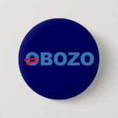 Obozo Obama Ronde Button 5,7 Cm (Voorkant)