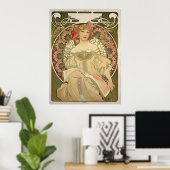 Obraz 1897, ingediend door Alfons Mucha - Poster (Thuiskantoor)