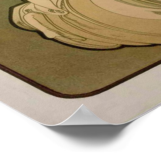 Obraz 1897, ingediend door Alfons Mucha - Poster (Hoek)