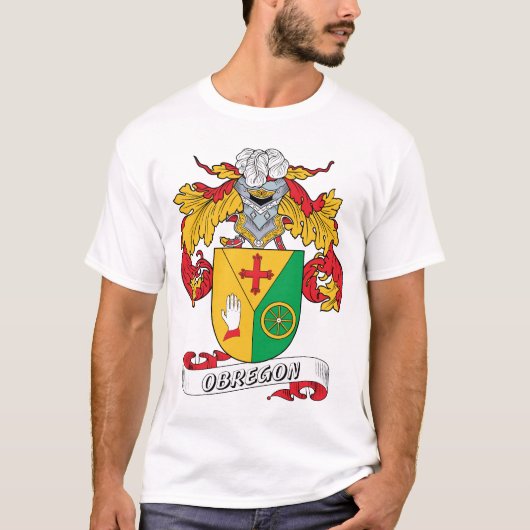 Obregon Family Crest T-shirt (Voorkant)