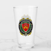 O'Brennan/Brennan Irish Shield Beer Glas (Voorkant)