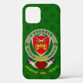 O'Brennan Irish Shield & Claddagh gepersonaliseerd Case-Mate iPhone Case (Achterkant)