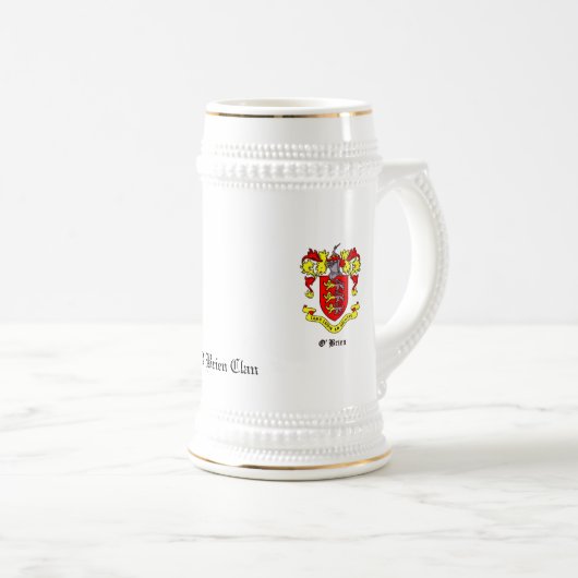 O'Brien clan Stein Bierpul (Voorkant rechts)