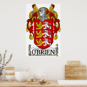O'Brien Coat of Arms Print (Keuken)
