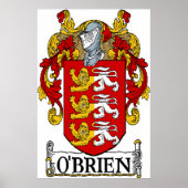 O'Brien Coat of Arms Print (Voorkant)