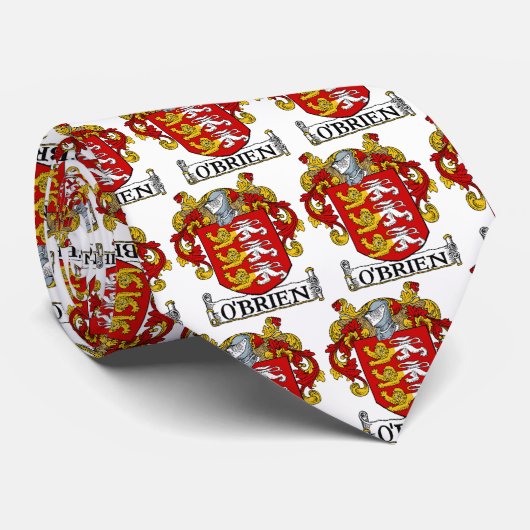 O'Brien Coat of Arms Stropdas (Opgerold)