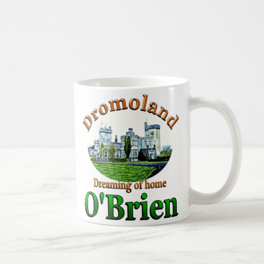O'Brien Dreaming of Home Dromoland Castle Ireland Koffiemok (Rechts)