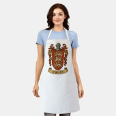 O'Brien Family Crest Apron Schort (Gedragen)
