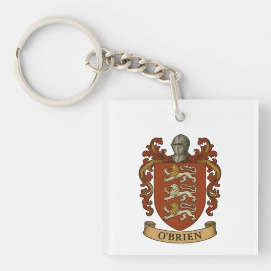 O'Brien Family Crest Keychain (voorkant)