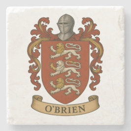 O'Brien Family Crest Keychain Stenen Onderzetter