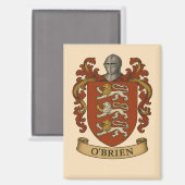 O'Brien Family Crest Magnet (Voorkant / Achterkant)