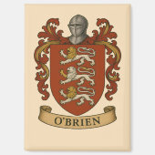 O'Brien Family Crest Magnet (Voorkant)