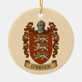 O'Brien Family Crest Magnet Keramisch Ornament