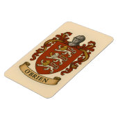 O'Brien Family Crest Magnet Magneet (Linkerzijde)