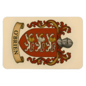O'Brien Family Crest Magnet Magneet (Horizontaal)