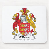 O'Brien Family Crest Muismat (Voorkant)